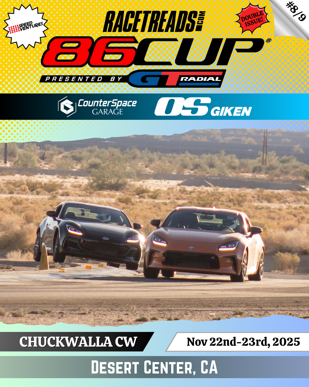 2025 Racetreads.com GT Radial 86Cup – Round 8 & 9 – Chuckwalla